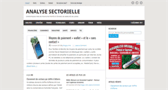 Desktop Screenshot of analyse-sectorielle.fr