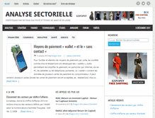 Tablet Screenshot of analyse-sectorielle.fr